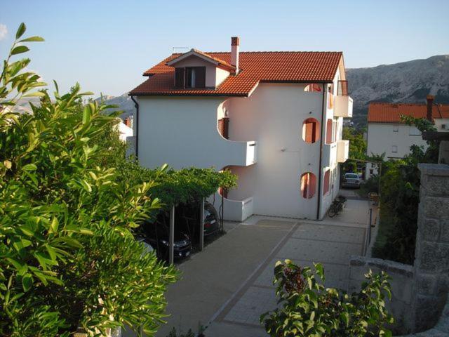 Mirjana F Apartaments Baška Kültér fotó