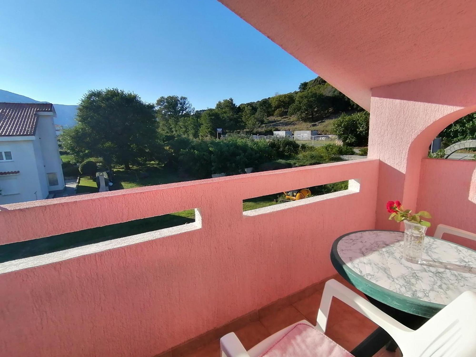 Mirjana F Apartaments Baška Kültér fotó