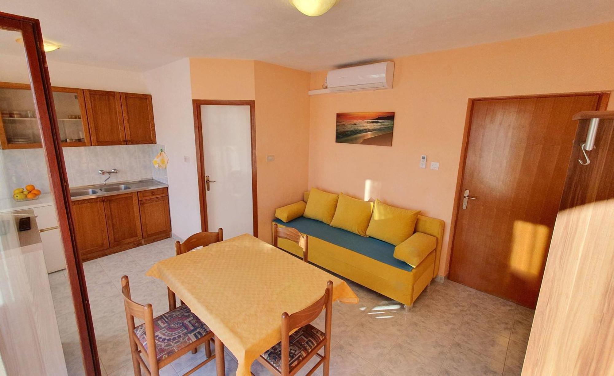 Mirjana F Apartaments Baška Kültér fotó