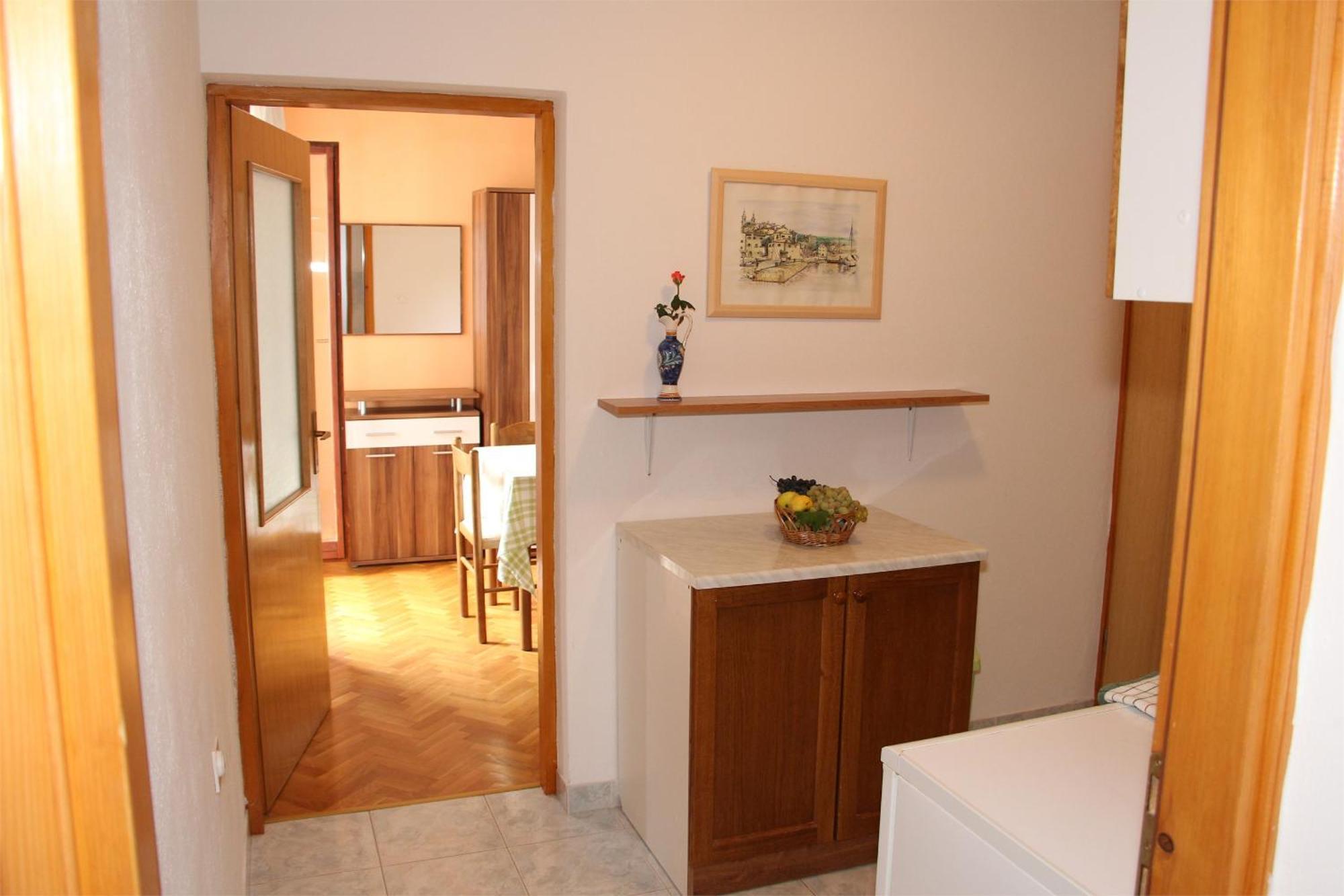 Mirjana F Apartaments Baška Kültér fotó