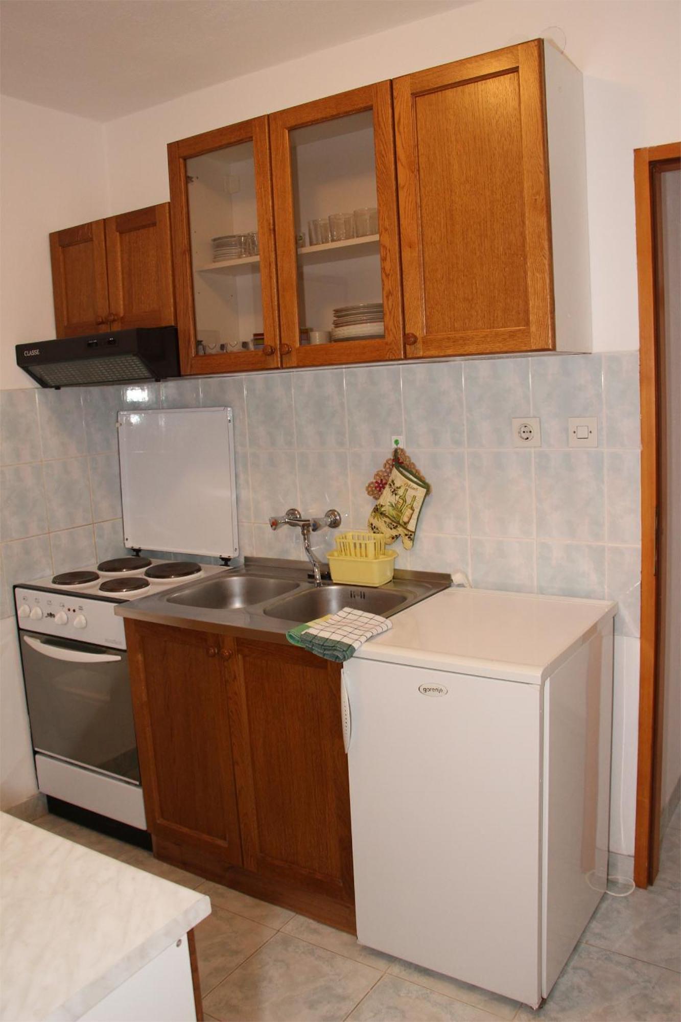 Mirjana F Apartaments Baška Kültér fotó