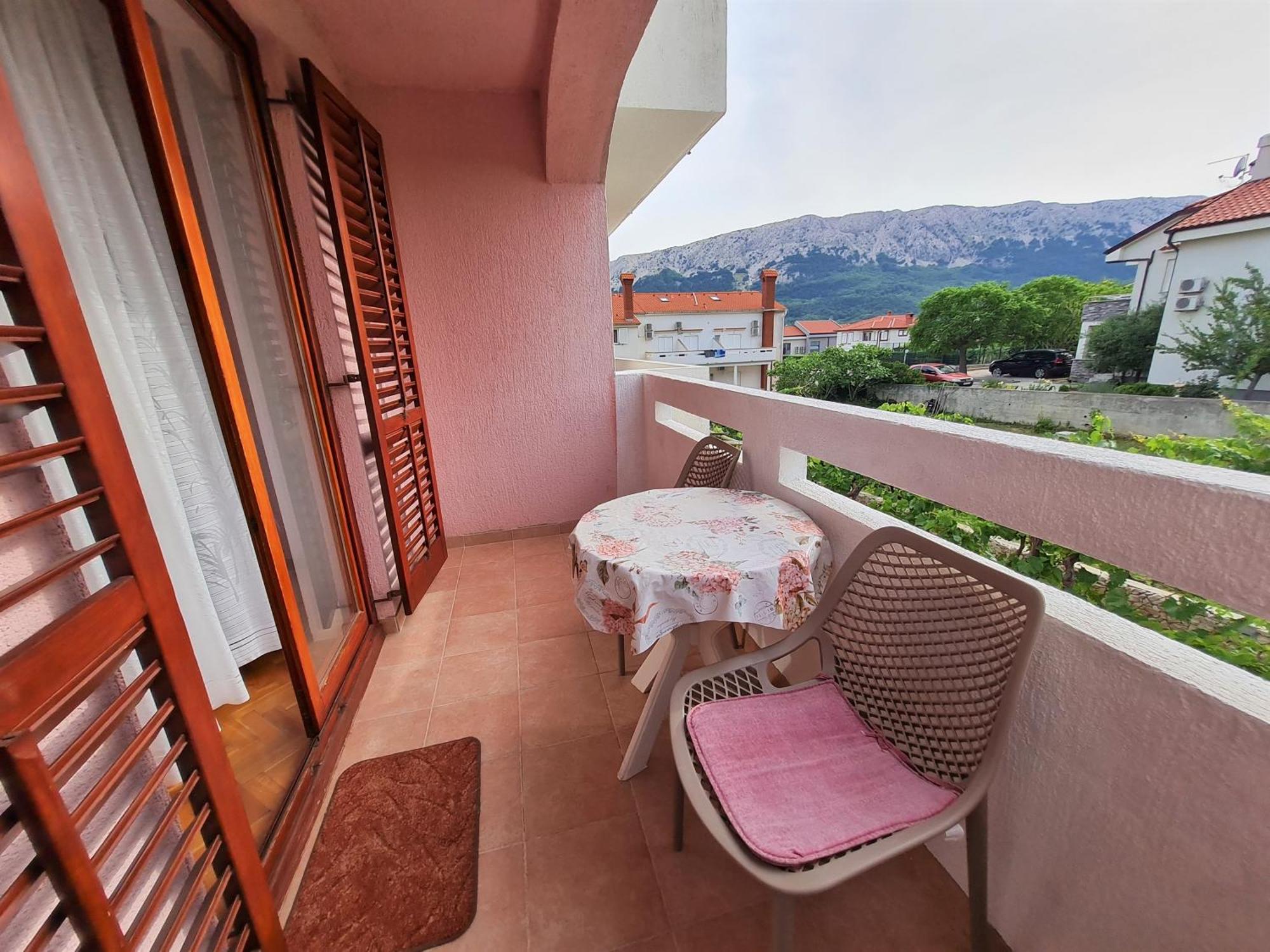 Mirjana F Apartaments Baška Kültér fotó
