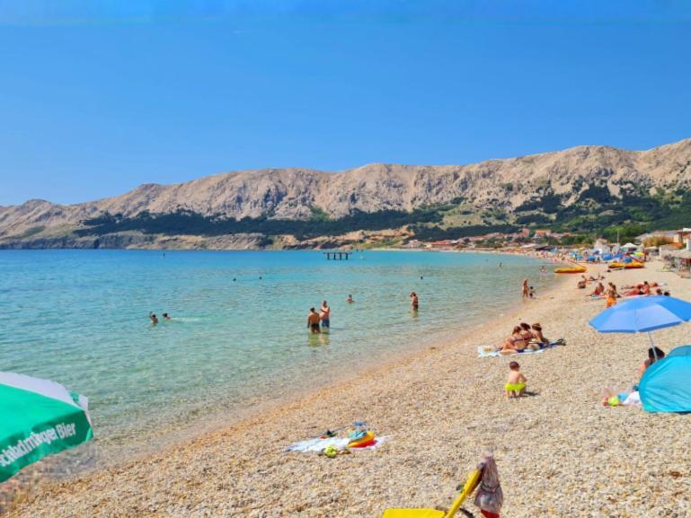 Mirjana F Apartaments Baška Kültér fotó