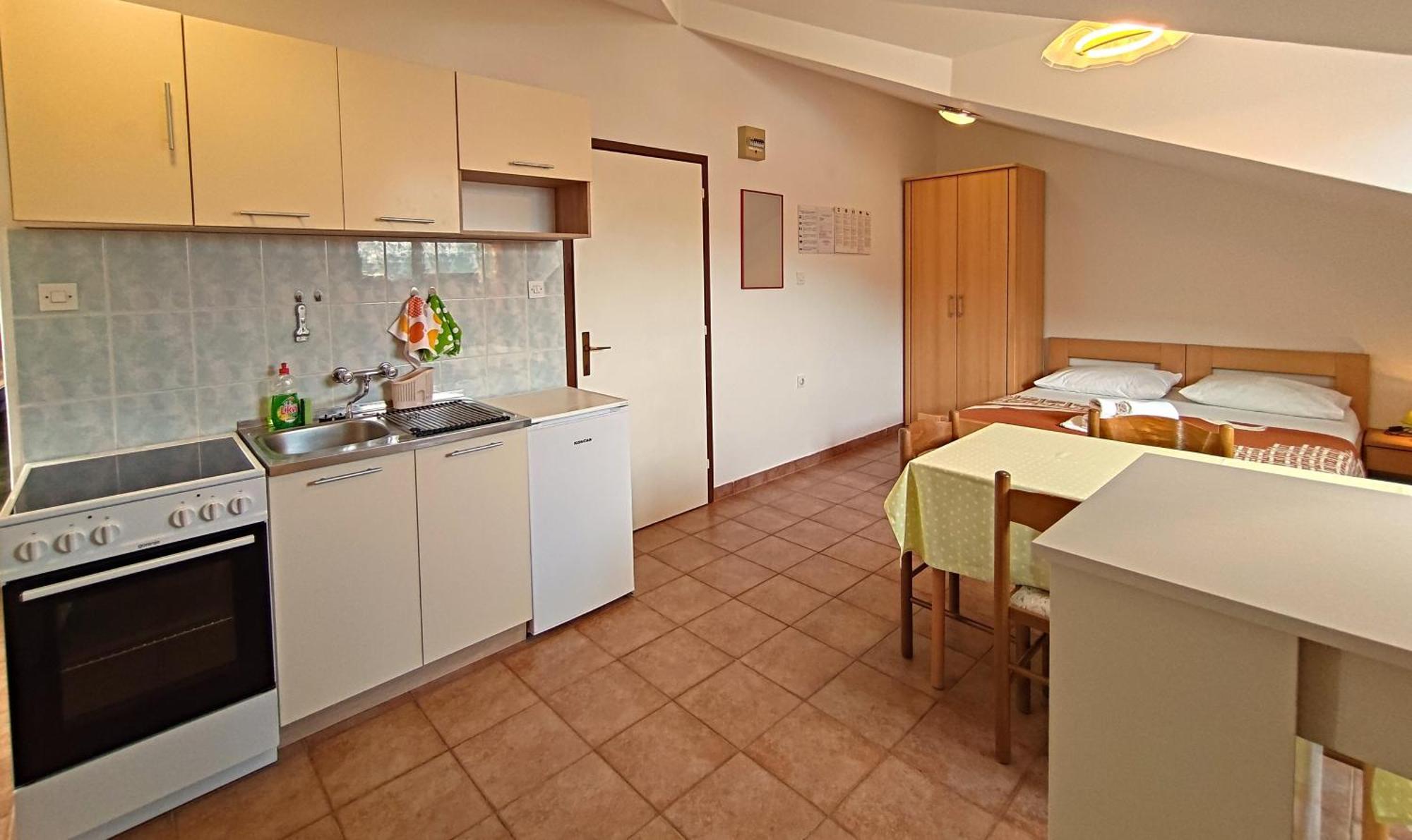 Mirjana F Apartaments Baška Kültér fotó