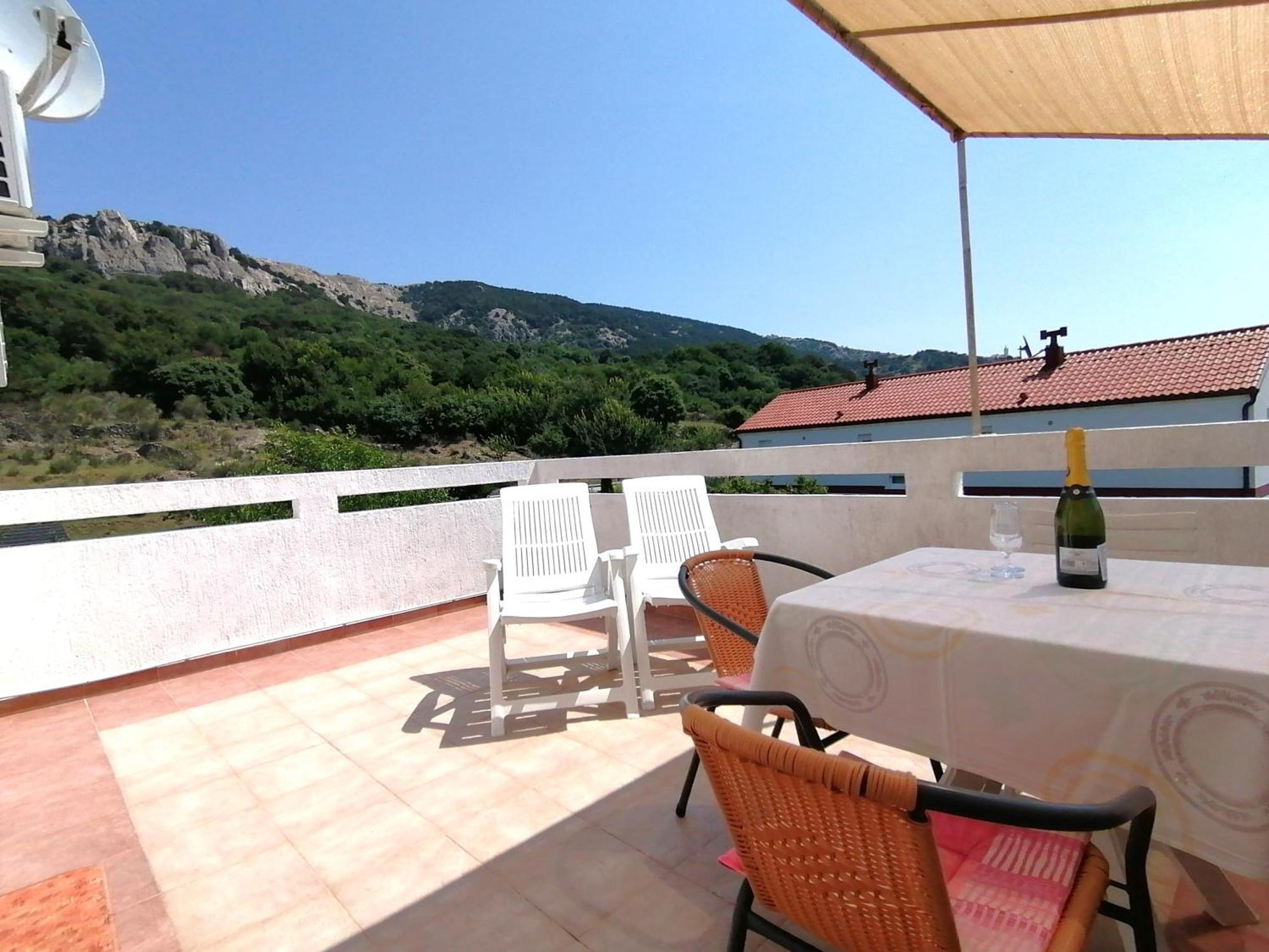 Mirjana F Apartaments Baška Kültér fotó