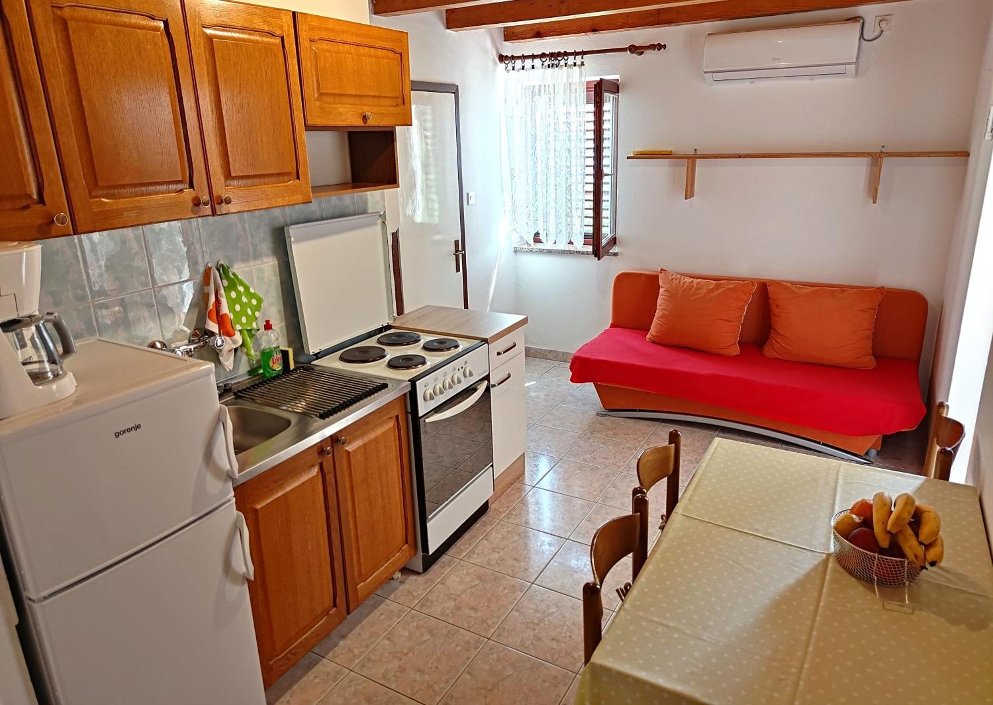 Mirjana F Apartaments Baška Kültér fotó