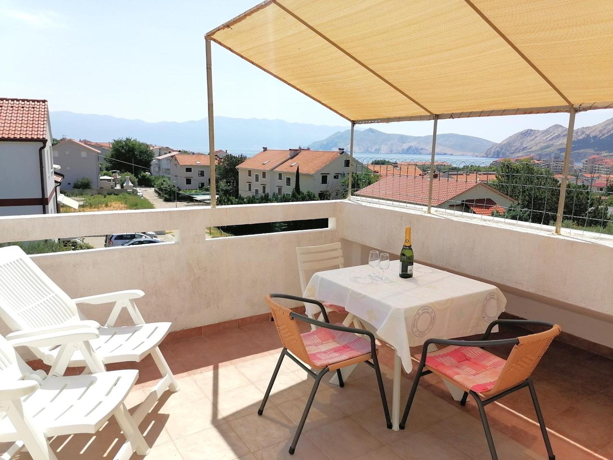 Mirjana F Apartaments Baška Szoba fotó